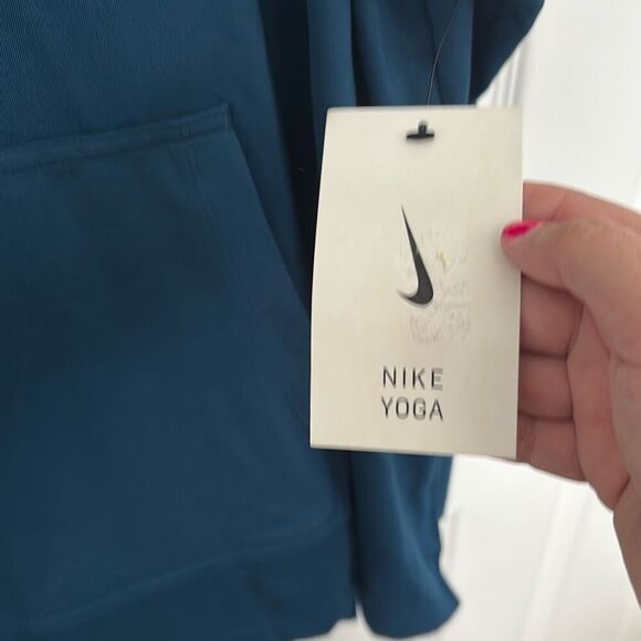 Nike Yoga teal hoodie size 3x - Picture 3 of 5